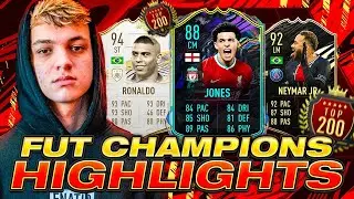 FUTURE STARS CURTIS JONES FUT CHAMPIONS HIGHLIGHTS! w/ REWARDS! #FIFA21 ULTIMATE TEAM