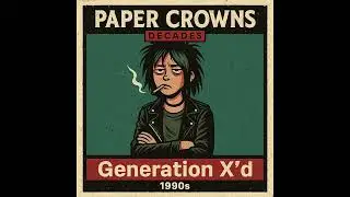Generation X&rsquo;d &ndash; Paper Crowns | 1990s Grunge Punk Anthem of Apathy & Irony ☕📺