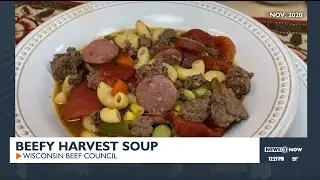 Angie Horkan from WBC shows how to make Beefy Harvest Soup