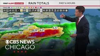 Flash Flood Warning issued for Chicago area as storms roll through