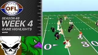 OFL Season 46 Week 4 | Punishers @ Ducks | Roblox Football Highlights