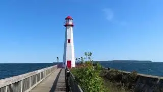 Upper Peninsula of Michigan 2025 Mackinac Bridge and St. Ignace Lighthouse