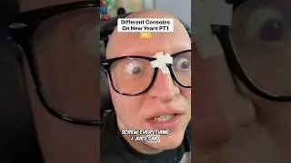 Consoles On New Years PT1 #funny #comedy #relatable #humor #skit