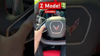Z Mode! | Corvette C8 Z51 2023 года (70-летний юбилей) #шорты