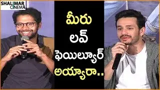 Mr Majnu Movie Team Super Answer To Media | Mr Majnu Movie Success Meet | Akhil,NidhiAgarwal