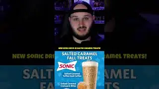 Sonic Drive In Salted Caramel Toffee Snacks Are Coming! #shorts #sonicdrivein