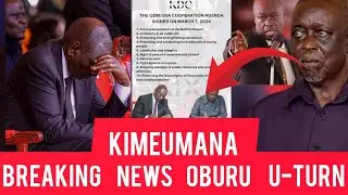 RUTO STRANDED rush to KAREN OBURU midnight terrifying bombshell STATEHOUSE hot-air FRESH NEGOTIATION