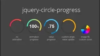 How to create an animated progressbar with jquery - Web deisgn - 2018 updtae