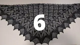 Triangular Lace Shawl / Part 6 (the last one)