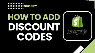Как добавить промокоды в Shopify | Увеличьте продажи с помощью промокодов