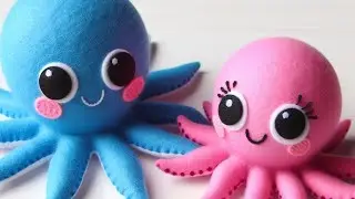 Como fazer polvo em feltro