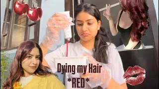 Impulsive dying my hair 