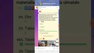 #məktəbəqədər - Test izahları-İlahə Əhmədova
