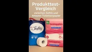 Softies oder Amazon? Der gro&szlig;e Klopapier-Test! 🧻🔥