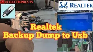 REALTEK RTK2841 BACKUP DUMP TO USB | TCL SMART TV #china #how #howtorepair #smart #_abnormal_display