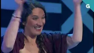 Leilía canta con Dulce Pontes 'O verdegaio' 21/03/2014