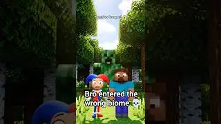 Pomni Trapped in Minecraft! 😱 (Wait for End) #shorts