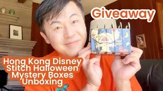 Hong Kong Disney Halloween Stitch Mystery Boxes Unboxing _ ended_