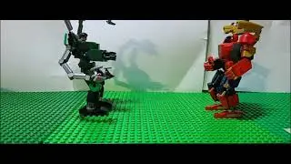 Spiderman mech vs. dock dock mech test
