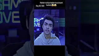 😱 Hacker Ka Account Hacked 😱 | Day 16/100 | Shocking Twist |#shorts#viralvideo#cybercrime #memereels