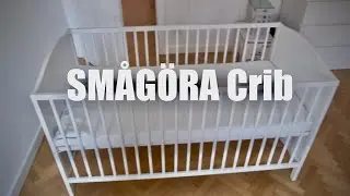 Ikea SM&Aring;G&Ouml;RA Crib