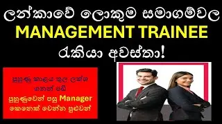 Latest Management Trainee Job Vacancies in Sri Lanka 2025 | Top Company Openings for Graduates