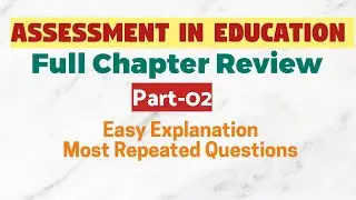 Full Chapter Quick Assessment and Evaluation in Education Part-02