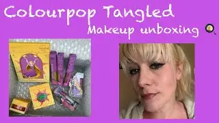 Colourpop Tangled Makeup Collection unboxing
