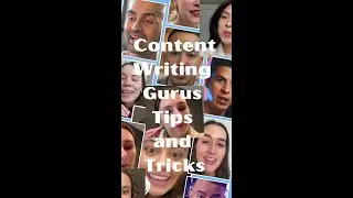 Content Writing Gurus Tips and Tricks. Chedir Content Writing Services
