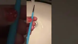 Quick tutorial on how to wash face painting brushes on the job.