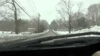 2015-03-01 Driving from West bridgewater to East Mansfield