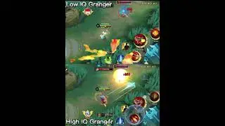 LOW IQ VS HIGH IQ #mobilelegends #grangercollector #grangertips