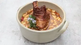 Souris d'agneau de Lorraine fum&eacute;e au kamado, cuisson de sept heures