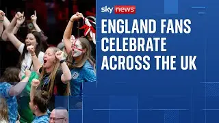 England fans across the UK celebrate Women's Euro 2025 final win