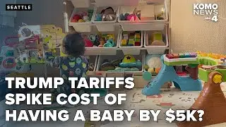 Raising children? Trump tariffs push the cost of baby items up thousands of dollars