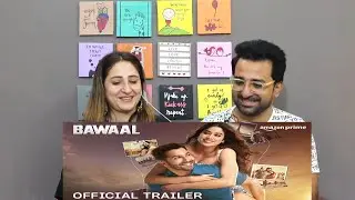 Pak Reacts to Bawaal - Official Trailer | Varun Dhawan, Janhvi Kapoor | Prime Video India