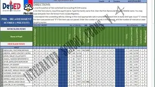 Integrated School Forms Version 4 | Phil-IRI Silent & Oral Reading |