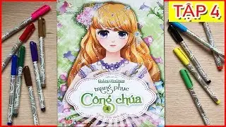 Chị Chim Xinh dán hình trang phục công chúa tiểu thư, Sách dán hình công chúa tập 4 (Chim Xinh)