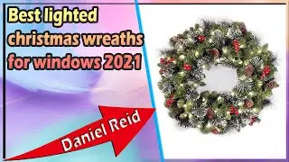 Best lighted christmas wreaths for windows 2021