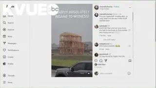 Yes, viral video of a framed house collapsing near Lake Conroe is real | VERIFY