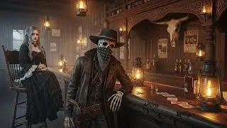 Dark Country Minor Cinematic Americana Track with Outlaw Western Noir Feeling