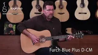 Furch Blue Plus D CM acoustic guitar demo in Stageshop