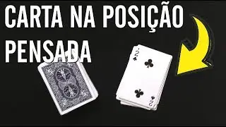 SORTEIO + Truque INCRÍVEL Carta Pensada no Número Pensado REVELADO!