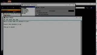 Assigning Database role privileges rights to user in SQL server 2012 . #New