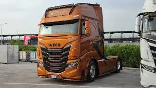 4k 2023 Iveco S Way 570 HP (Orange Edition) 4x2 Exterior Design!