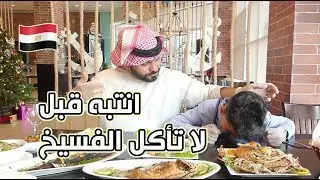 انتبه قبل لا تأكل الفسيخ 😭 مينو بحري مصري 🇪🇬