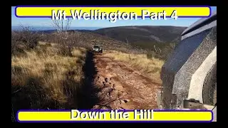 Millers Hut Camping, the Top of Mt Wellington & Down again