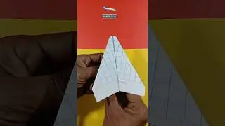 how to make a paper airplane short #shorts #shortsfeed #airplane