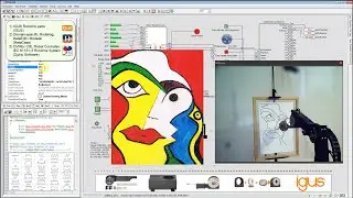 Domain-Specific Modeling for Robotics - how robot arm paints ?