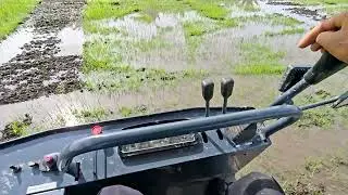 Mengoperasikan rotavator maxxi rota100